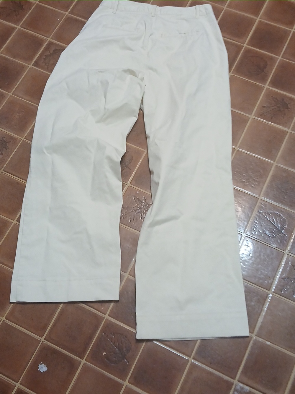 Free Assembly Crisp Cream High-Waist Trousers - Picture 3 of 5